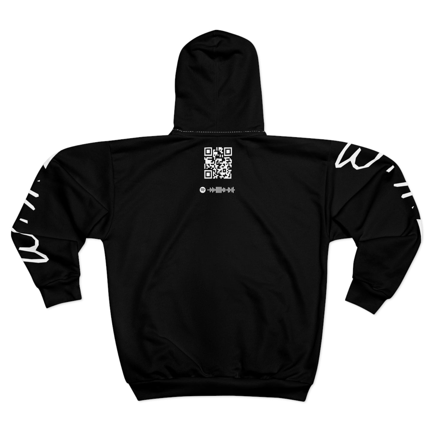 Black Zip Hoodie Will.ar