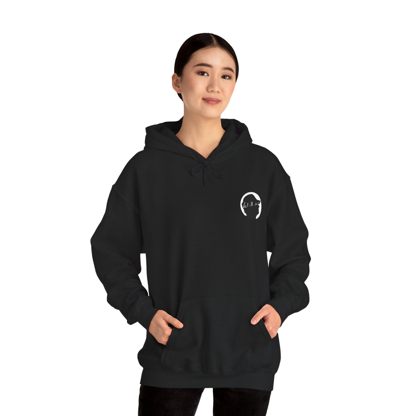 Black Hooded Sweatshirt Will.ar