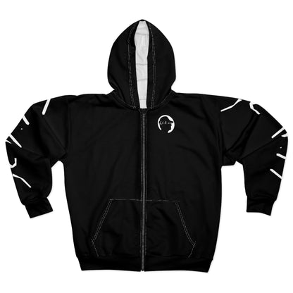 Black Zip Hoodie Will.ar