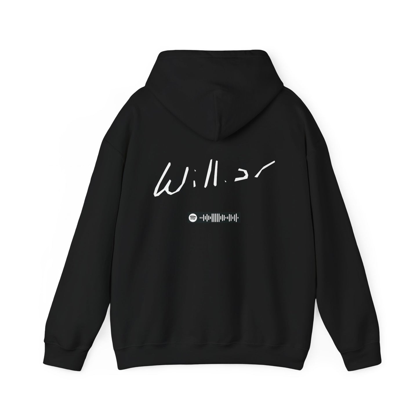 Black Hooded Sweatshirt Will.ar