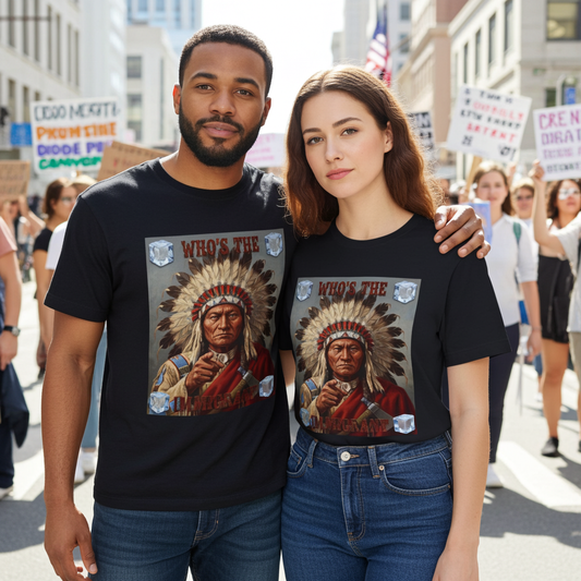 Whos The Immigrant AntiICE T-Shirt